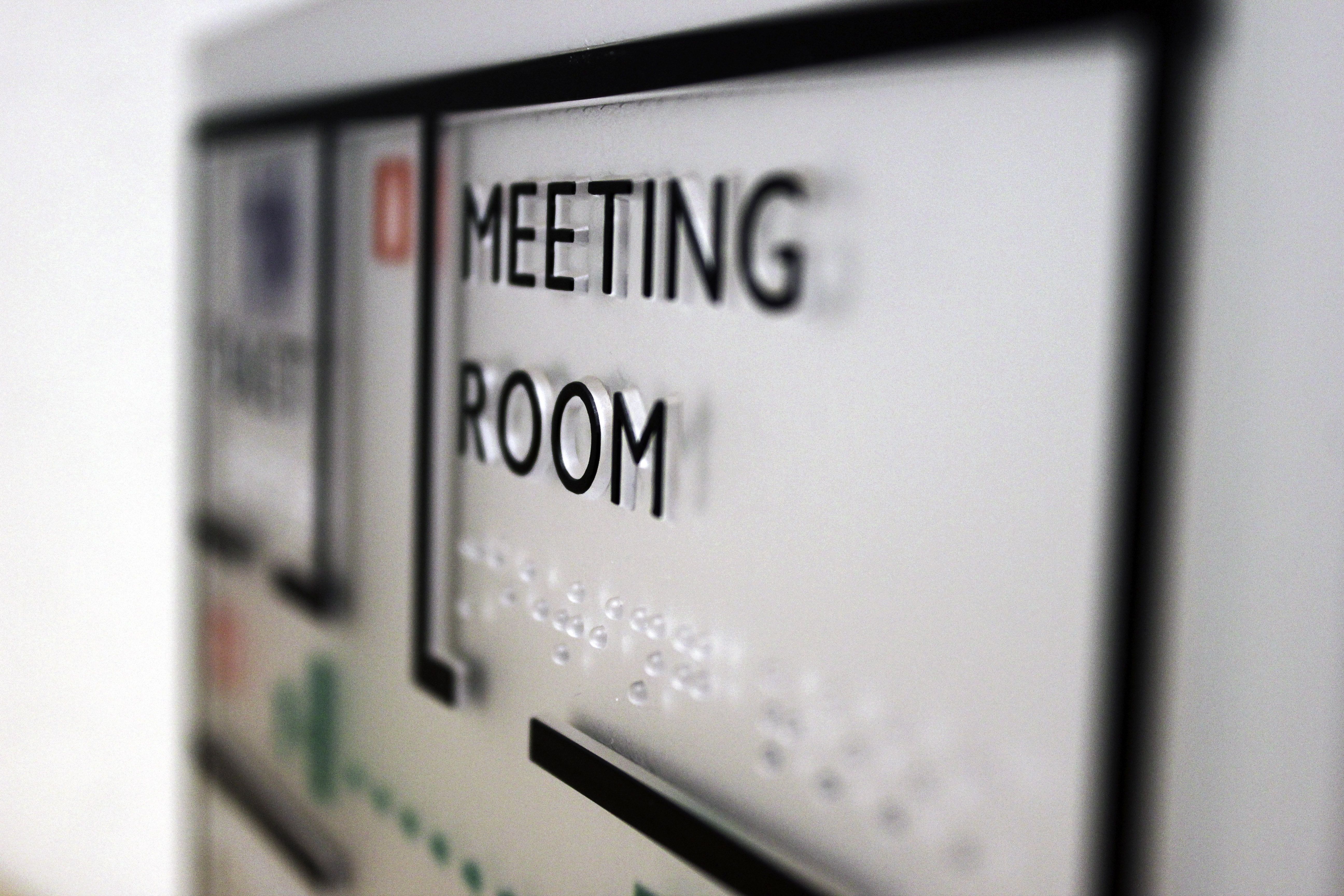 traga braille meeting room