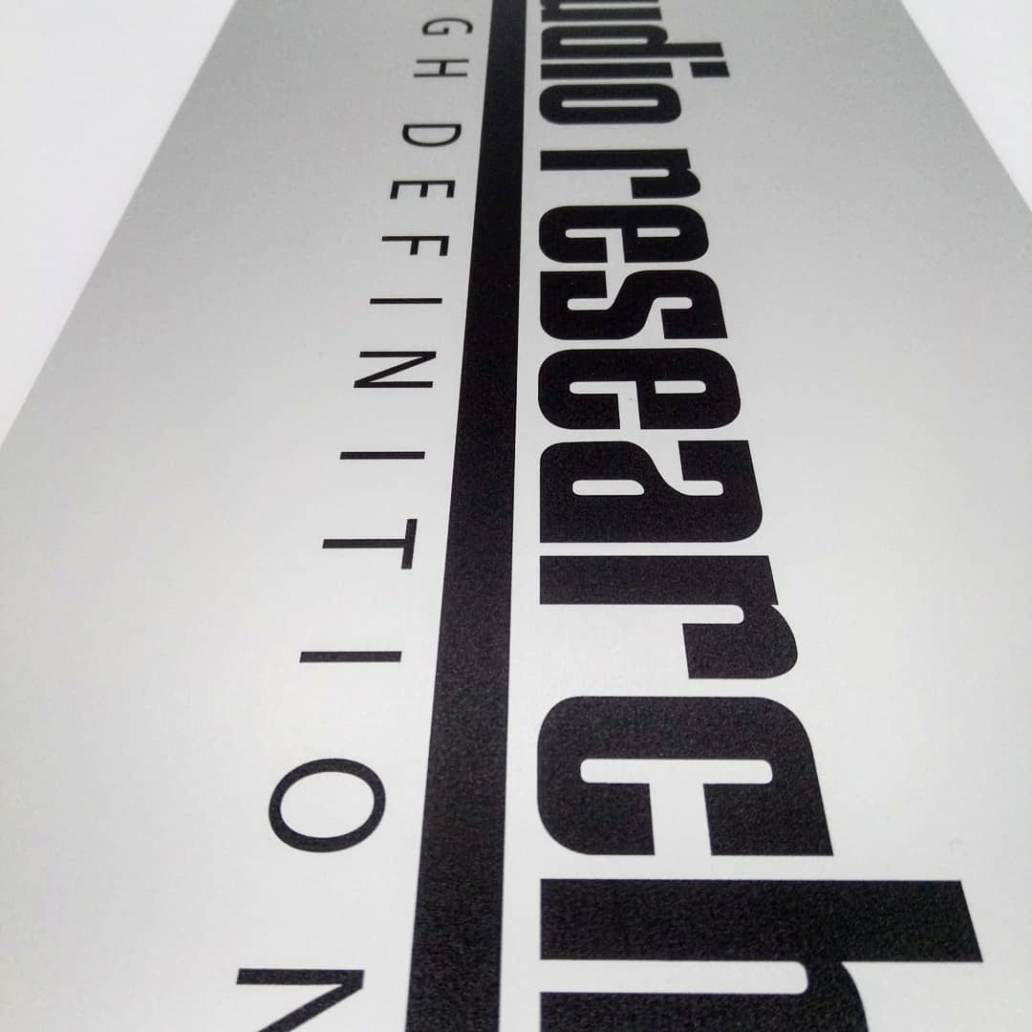 Targa personalizzata In Alluminio Naturale realizzata con Stampa Digitale
