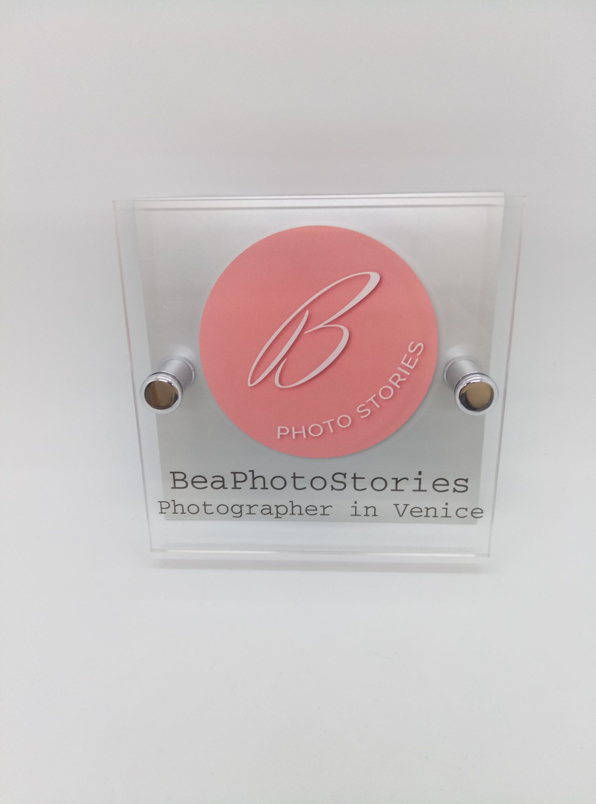 Targa In Plexiglass Stampa Digitale Bea Photostories